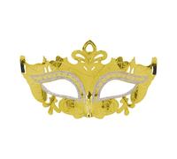 Lerpwige Maschera veneziana Eye Glitter Mezza Occhio Viso per Maskerade Proms Halloween Party Cosplay Photo Shooting Regalo Mardi Erba