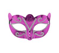 Lerpwige Maschera veneziana Eye Glitter Mezza Occhio Viso per Maskerade Proms Halloween Party Cosplay Photo Shooting Regalo Mardi Erba