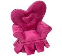 Lerpwige Mobili da divano in miniatura di alta qualità per le case delle bambole scatole di gioielli design di gioco sicuro per i bambini mobili in miniatura della casa delle bambole divano in velluto