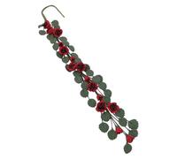 Lerpwige Realistica Fiore di Rosa Artificiale Con Steli Flessibile Per Abbellire La Casa delle Bambole Giocattolo Paesaggio Scena Giardino Casa delle Bambole Realistica