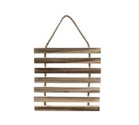 Lerpwige Rustics Home Decors - Mensola da parete per piante, in legno naturale, per giardino, giardino, per piante rampicanti