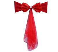 Lerpwige Satins Sedia Covers Sedia Fusciacca Per Cerimonia Matrimonio Dining Party Outdoor Decorazione