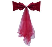 Lerpwige Satins Sedia Covers Sedia Fusciacca Per Cerimonia Matrimonio Dining Party Outdoor Decorazione