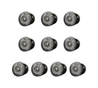 Lerpwige Set di 10 bottoni decorativi multiuso per sandali in lega modelli assortiti rivetti a vite fibbie accessori per scarpe set fibbia N5 taglia