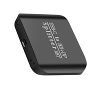 Lerpwige Splitter DisplayPort da USB C a HDTV 4K 60 Hz DisplayPort tipo di adattatore per doppio monitor alloggiamento in metallo avanzato splitter USB