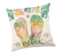 Lerpwige Spring Summers federe per cuscini da lancio, 18 x 18 pollici, per cuscini decorativi per divano camera da letto, cuscino valigia decorazione