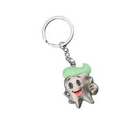 Lerpwige Stally Zines Alloy Materiali Dentale Portachiavi Charm Ciondolo Portatile Per Professionisti Dentali E Clinica Regali