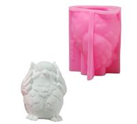 Lerpwige Stampi per uccelli 3D fatti a mano in silicone stampi ornamentali a forma di candela, stampi per sapone stampi per decorazioni domestiche grondaie