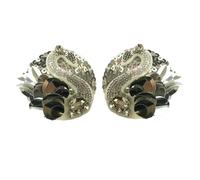 Lerpwige Strass Paillettes Forma d'anatra Copri Capezzoli Pasties Carnevale Raves Party Riutilizzabile Reggiseno appiccicoso Petali Adesivi Per Le Donne Reggiseno Senza Spalline Ingranditore, f