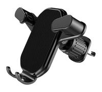 Lerpwige Supporto per auto regolabile Supporto per cellulare Tipo di gancio di ventilazione dell'aria Supporto di fissaggio automatico per telefono da 4,7-7 pollici