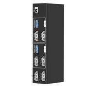 Lerpwige Switch KVM DisplayPort 8K 4K con interruttore a filo semplice per due computer per Office Multimedia aula