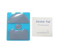 Lerpwige Tappetino di ricambio per pattini del mouse, 1 set rotondo con bordi curvi per mouse V3Pro