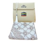 Lerpwige Tappeto di Preghiera Colore Tappeto Con Perline Di Preghiera E Borsa Migliora L'Esperienza Di Adorazione E La Sicurezza