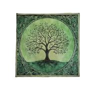 Lerpwige Tarocchi Tovaglia Altari Panno Grande Albero Modello Astrologia Tovaglia Divinazioni Carta Panno Arazzo Decorazione Della Parete Divinazioni Carta Tavolo Decori