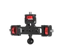 Lerpwige Treppiede Adattatore Mount Per Action Camera Smartphone Alluminio Estensione Stand 1/4 "Mount Vlog Studio Holder Professionale Fotografia Attrezzature Stand