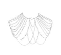 Lerpwige Unico Uomini Metallo Spalla Collana Catena Corpo Con Nappe Elegante Gioielli Per Partito E Gli Amori della Vita Notturna