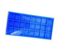 Lerpwige Valigetta porta attrezzi con scomparti multipli per una manutenzione precisa degli orologi e l'ordinamento dei componenti per orologiai, 24 quadrati