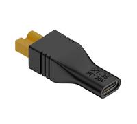 Lerpwige XT30 / XT60 / Tipo C Maschio Femminile Adattatore per garantire una corrente stabile per la fotografia e le esigenze di viaggio
