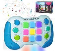 lerrbo Jouet Pop Push Bleu per Bambini Giochi Luminosi|Giocattoli all'aperto per Bambini e Bambine di 8-13 Anni Regali di Compleanno|Giocattoli sensoriali Portatili con autismo