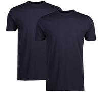 LERROS Confezione Doppia Maglietta Girocollo T-Shirt, Blu Navy, L Uomo