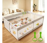Lertantri Box Bambini Grande 175x150x64 cm - Recinto per Bambini XXL Sicuro con