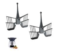 leruiyezs 2 pcs Accessorio Farfalla Ricambi per Bimby per Robot Da Cucina Compatibile con Bimby TM5 TM6 TM31 in Plastica ABS per Uso Alimentare Montare e Mescolare
