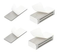 leruiyezs 2pcs Calamite per Mobili Chiusura Adesive Senza Fori con Alta Forza Magnetica 12kg per Chiusura Magnetica per Ante e Cassetti in Cucina Bagno Armadio Camper Magnete per Mobili con 4 Nastri