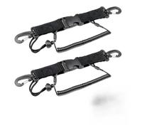 leruiyezs 2pcs Cordino Per Immersione Resistente Con Moschettone E Clip A Sgancio Rapido,Cordino Da Immersione Estensibile Fino A 150cm,Per Fotocamere Subacquee,Luci Subacquee E Attrezzatura Subacquea