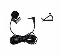 leruiyezs 3,5mm Microfono Autoradio 3 metri,Microfono Esterno per Autoradio,Condensatore ad Alta Sensibilita, Cavo,Montaggio a Clip,Rimozione Rapida,per Sony,JVC,Kenwood,Alpine,Jensen