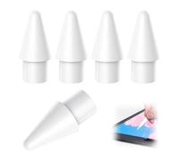 leruiyezs 5 Pezzi per Punte Apple Pencil Ricambio Alta Sensibilità Pom per Punta Apple Pencil USB-C PRO 2a e 1a Generazione Compatibile con iPad per Disegno Scrittura Resistenti