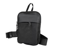 leruiyezs Sacoche Homme Bandouliere Étanche,Sac Poitrine Compact et Légère,Petite Sacoche Homme pour Camping,Randonnée,Voyage,Usage Quotidien,Sac Bandoulière Homme et Femme,Sling Bag Polyvalent,Nero