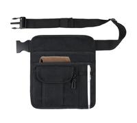 Leryveo per cameriere, per cameriera - Grembiule da servizio da lavoro,Borsa portaoggetti per infermiere, borsa per per cameriere di ristorante, elegante borsa porta soldi per bar, hotel,