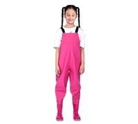 Leryveo Trampolieri da pesca per bambini, Trampolieri per bambini con stivali | Trampolieri per bambini monopezzo con stivali impermeabili | Stivali da caccia, Pantaloni antipioggia, Stivali e