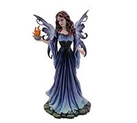 Les Alpes Fata del Fuoco PIRITH, 36,5cm - Figura Statuina Statuetta figurina Collezione Dipinta a Mano, Fairy Land - 042 806
