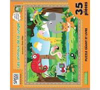 Les animaux de la jungle. Libro puzzle. Ediz. illustrata