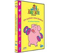 Les animaux rigolos : un cochon rose bonbon