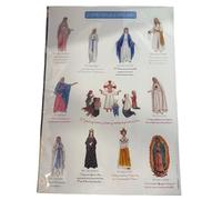 Les apparitions de la Vierge Marie - Lot de 2 affiches