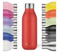 LES ARTISTES Paris A-2389 Bottle'Up 2.0, Thermos 500 ml, borraccia termica senza BPA, riutilizzabile, mantiene al caldo 12 ore e al freddo 24 ore, leggera, acciaio inossidabile, design Django