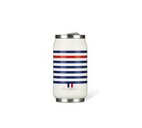 LES ARTISTES Paris A-4250, lattina isotermica, thermos 280 ml, borraccia termica senza BPA, riutilizzabile, beccuccio pieghevole con cannuccia, in acciaio inox, design Sailor