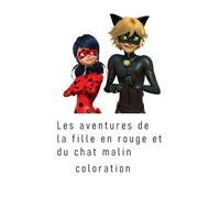 Les aventures de la fille en rouge et du chat malin: coloration