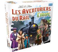 Les aventuriers du rail asmodee, Europa - Gioco di Base, Versione francese | Gioco da tavolo e strategia per bambini da 8 anni - 2 a 5 giocatori - Days of Wonder