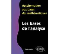 Les bases de l'analyse