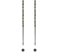 Les batons d'Alain - Bastoncini da sci scialpinismo - Camo Vert - Taglia 115 cm - Verde