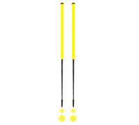 Les batons d'Alain - Bastoncini da sci scialpinismo - Citron - Taglia 125 cm - Giallo