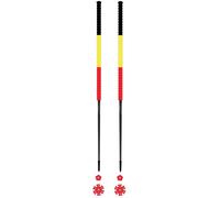 Les batons d'Alain - Bastoncini da scialpinismo - Belgique - Taglia 125 cm - rosso