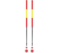 Les batons d'Alain - Bastoncini da scialpinismo - Espagne - Taglia 135 cm - rosso
