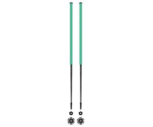 Les batons d'Alain - Bastoncini scialpinismo - Emeraude - Taglia 135 cm - Verde