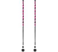 Les batons d'Alain - Bâtons de ski de randonnée - Camo Rose - Taglia 115 cm - Rosa