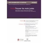 Les Cahiers de la justice 2/2026