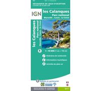 LES CALANQUES-MARSEILLE/CASSIS: Freizeitkarte: 82011